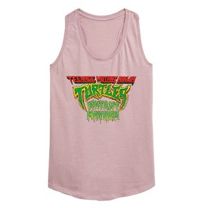 Women's - Teenage Mutant Ninja Turtles - Movie Logo Graphic Racerback Tank - 1 of 4