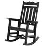 Sonkuki Patio Outdoor 4-Piece Adirondack Rocking Chairs with Big Armrests, Weather Resistant, Easy Installation, Lawn and Backyard - 2 of 4