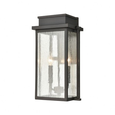 Elk Home Braddock 2 - Light Wall Light in  Architectural Bronze