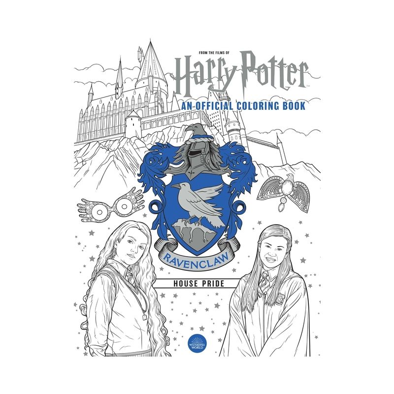 Harry Potter: Ravenclaw House Pride: The Official Coloring Book - by  Insight Editions (Paperback), 1 of 2