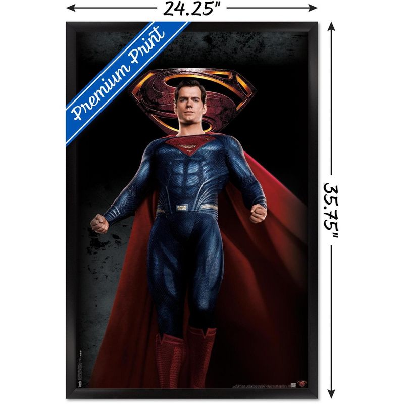 Trends International DC Comics Movie - Justice League - Superman Framed Wall Poster Prints, 3 of 7