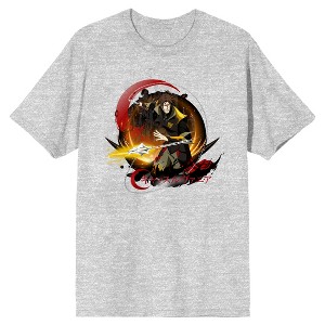 Castlevania Trevor Belmont Poster Art Men's Athletic Heather T-shirt - 1 of 2