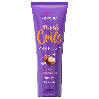 Aussie Miracle Coils Sulfate-Free Shaping Jelly with Cocoa Butter 6.8 fl oz