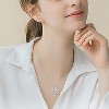 Butterfly Cross Urn Necklace for Ashes Men Women Cremation Jewelry Ashes Pendant for Human Memorial Ash Jewelry - 4 of 4