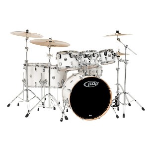 PDP by DW Concept Maple 7-Piece Shell Pack Pearlescent White - 1 of 1
