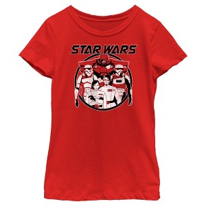 Girl's Star Wars: Visions Stormtroopers Anime T-Shirt - 1 of 4