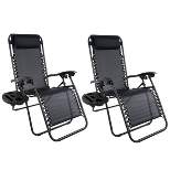 Zero Gravity Lounge Chairs- Set of 2
