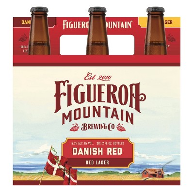 Figueroa Mountain Danish Red Vienna Lager Beer - 6pk/12 fl oz Bottles