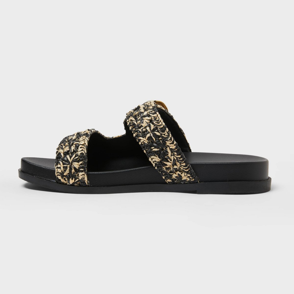 Женские сандалии Universal Thread Women’s Stasie Sandals with Memory Foam Insole - Universal Thread™ Onyx 7.5 — фото 2