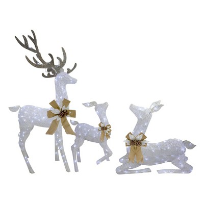 outdoor lighted reindeer