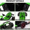 coucheta  Go Kart, Electric Drift Kart Car with Adjustable Seat, 24V 7Ah Outdoor Ride On Toy, 2 * 200W Motor, 8.1 MPH, LED Lights - 2 of 4