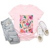 Simply Sage Market Boho Teacher Book Floral Short Sleeve Tee - 3 of 4