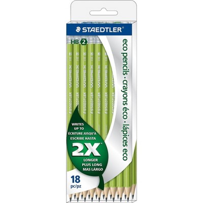 Staedtler Wopex Pre-Sharpened HB#2 Eco Pencils 18241CB18