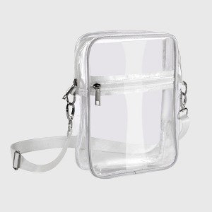 Anna-Kaci Sleek Clear Women's Shoulder Bag - 1 of 4