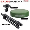 Racxily 5 Core Drum Throne 3" Thick Padded Comfortable Guitar Stool Drummer Chair Adjustable Musician Seat - 4 of 4