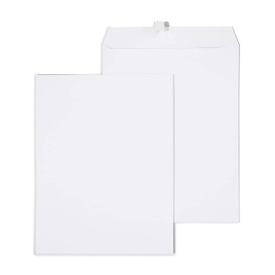 MyOfficeInnovations Gummed Catalog Envelopes 10"L x 13"H White 100/Box (295840N) 