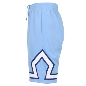 Jump Start Men's Premium Active Moisture Wicking Workout  Mesh Shorts With Trim - 1 of 2