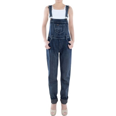 Anna-Kaci Women's Vintage Straight-Leg Overalls