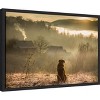 Amanti Art good connection by Georgiana Lefter Canvas Wall Art Print Framed 23-in. x 16-in. - 3 of 4