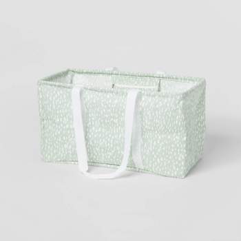 Scrunchable Laundry Tote Textured Green - Brightroom™