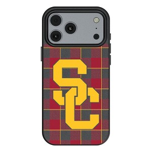 NCAA Big Ten Universities Plaid MagSafe Compatible Cell Phone Case for Apple iPhone 17 Series - 1 of 4