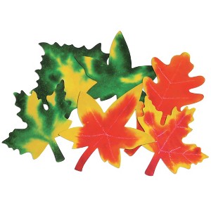Roylco® Color Diffusing Paper Leaves, Pack of 80 - 1 of 1