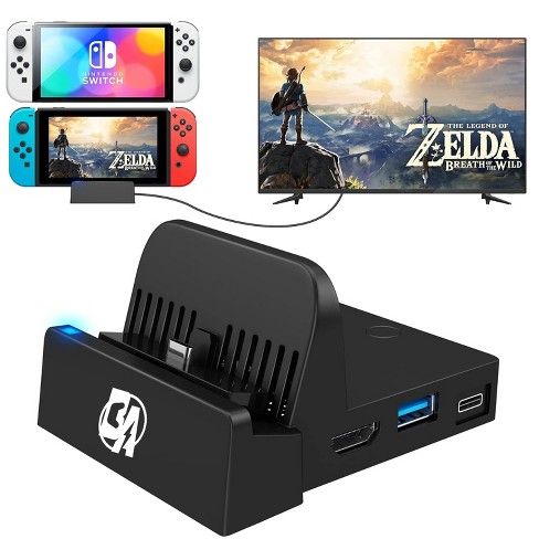 Tv Docking Station For Nintendo Switch Hdmi Adapter With Extra Usb