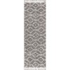 Mercer Shag Plush Tassel Moroccan Geometric Trellis Area Rug - JONATHAN Y - 2 of 4