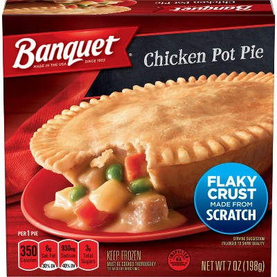 Banquet Frozen Microwaveable Chicken Pot Pie - 7oz