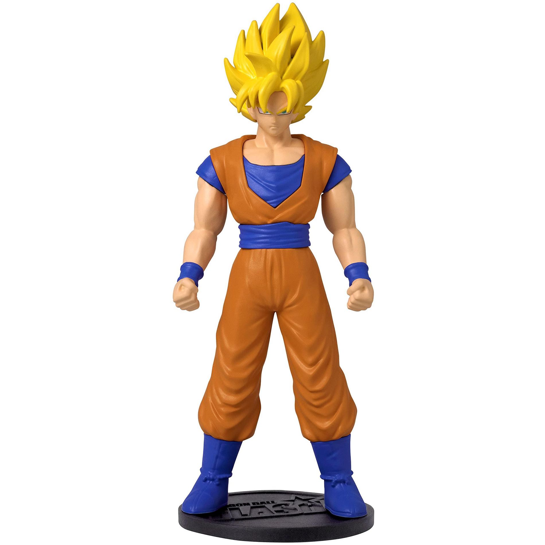 Dragon Ball Flash Series Super Saiyan Goku Anime Figure | 4'' Tall Super Saiyan Goku Action Figure