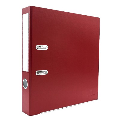 Bindertek 2-Ring 2-Inch Premium Binders Brick Red SLN-BR