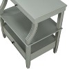 NicBex Nightstand Minimalist Style Bedside Table with Storage Cabinet Modern End Table for Bedroom, Living Room - 4 of 4