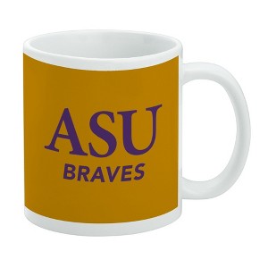 Alcorn Secondary Logo Ceramic Coffee Mug Novelty Gift Mugs for Coffee Tea and Hot Drinks 11oz White - 1 of 4