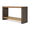 NicBex Modern 2-Tier Narrow Console Table with Wood Veneer,Minimalist Entryway Table for Study,Hallway,Living Room - 3 of 4