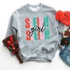 Simply Sage Market Women's Graphic Sweatshirt Sleigh Girl - 2 of 2