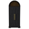 Fredees 65" Freestanding Arched Pantry Cabinet with Adjustable Shelves and Door Storage, Ideal for Kitchen, Living Room, or Dining Room - 4 of 4