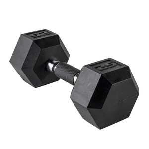 CAP Barbell 25lb Dumbbell Weights with Comfort Grip Single - 1 of 3