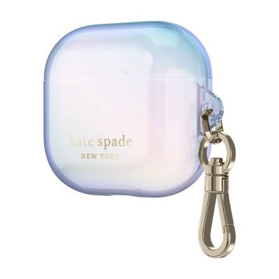 Photo 1 of Kate Spade New York Protective AirPods (3rd Gen) Case - Iridescent/Gold Foil