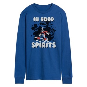 Men's - Disney - In Good Spirits Long Sleeve Graphic T-Shirt - 1 of 4