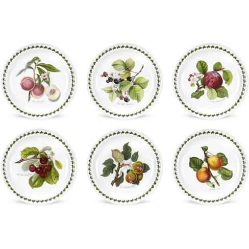 Portmeirion Sophie Conran Lavandula 11-inch Porcelain Dinner Plates, Set Of  4, Lavender Sprig Border Design, Microwave And Dishwasher Safe : Target