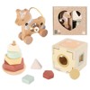 Freniland™ - Unicorn Baby Gift Set for 12+ Months, 12Pcs Shape Sorter,Stacker, Bead Coaster Toy (CPC Certified) - 3 of 4