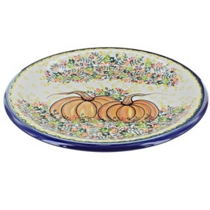 Blue Rose Polish Pottery Vena Dinner Plate - 1 of 1