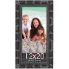 PosterPalooza | 12x20 Wide Bamboo Picture Frame, UV Acrylic, 4 Finishes - Brown, Black, Silver, and Natural - 2 of 4