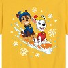 Boys' - Paw Patrol - Chase and Marshall Sledding Short Sleeve Graphic T-Shirt - 2 of 4