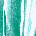 tropical emerald watercolor stripe
