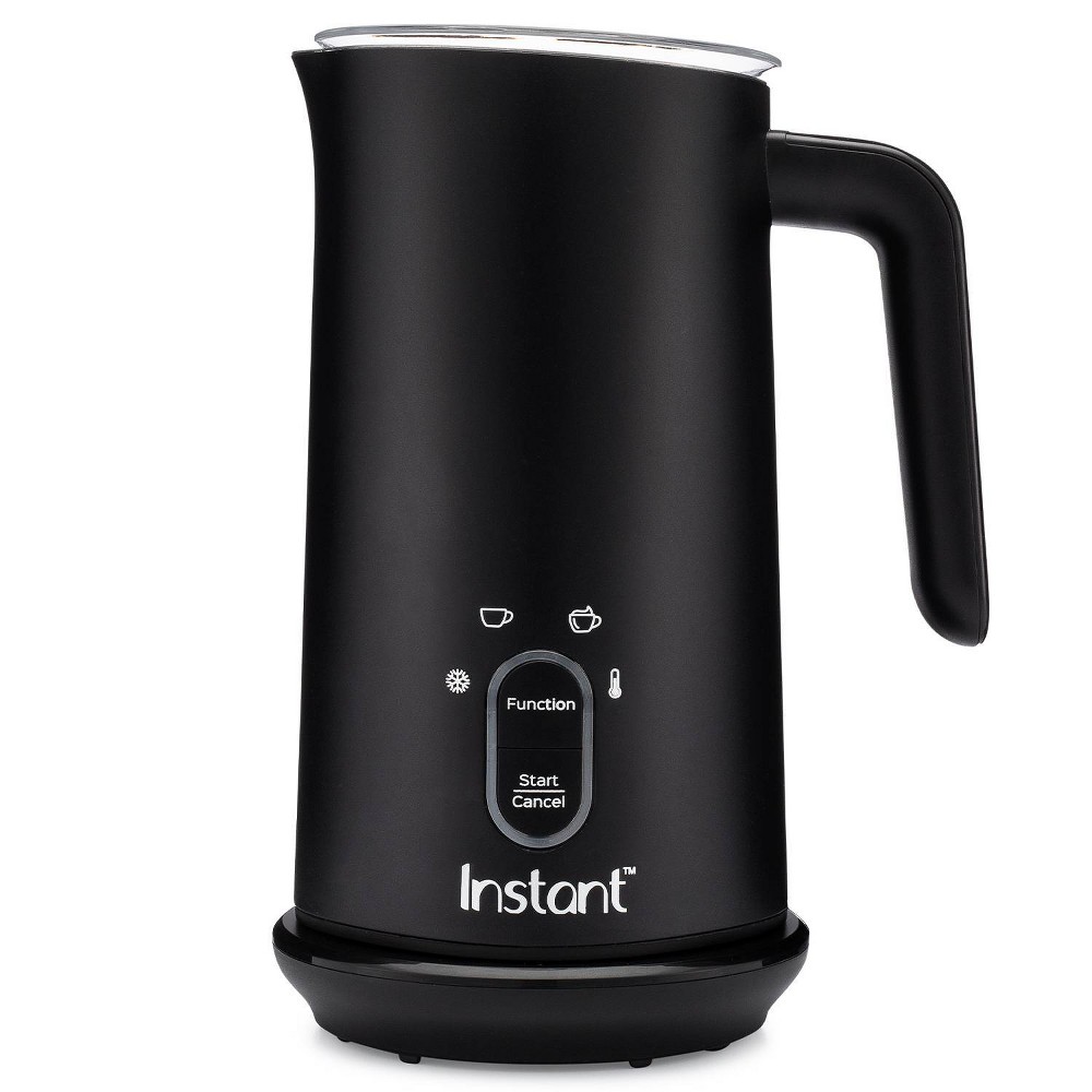 Instant 4-in-1 Milk Frother + Steamer - Black