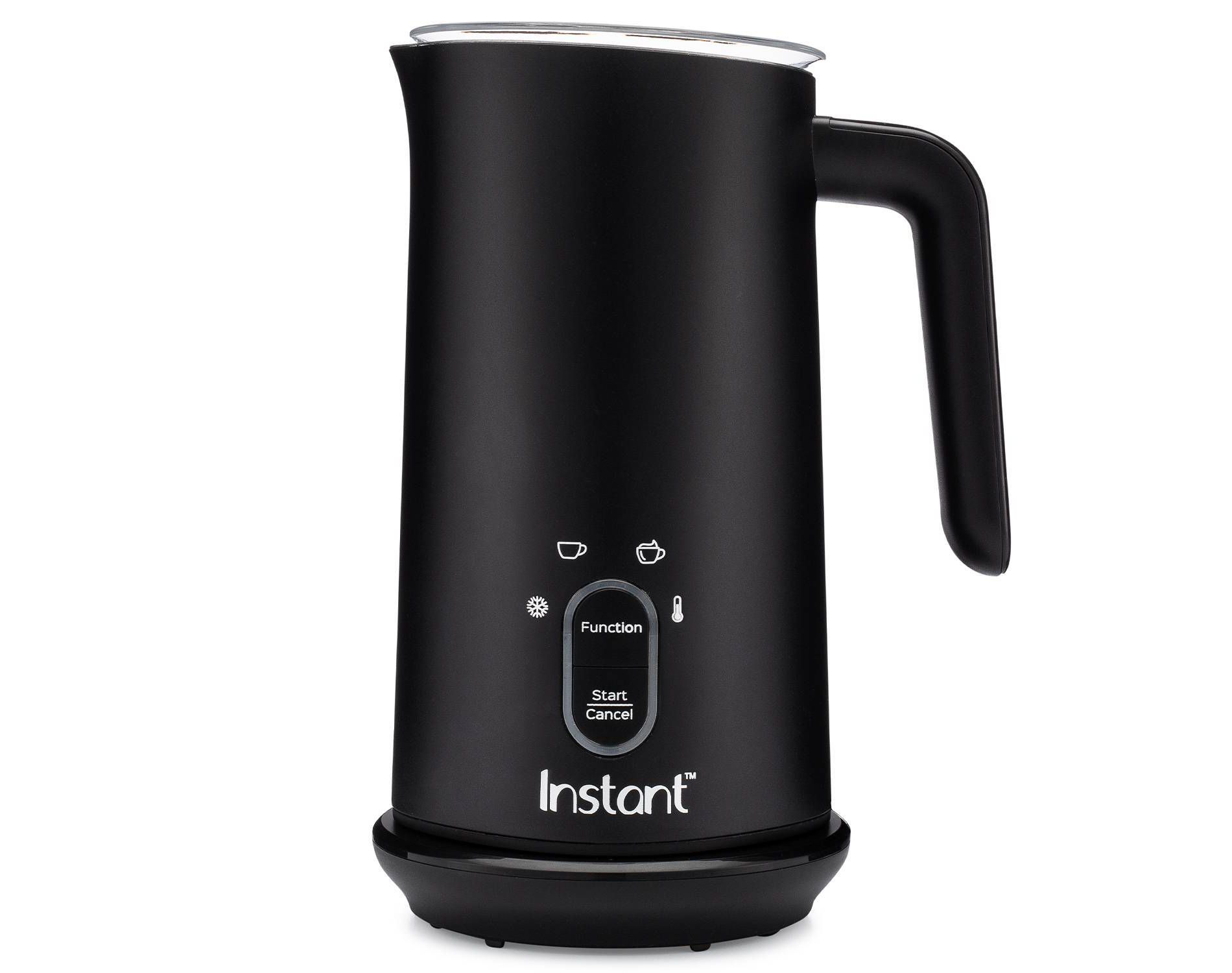 Instant Pot 4-in-1 Milk Frother + Steamer - Black: Instant Pot Electric Frother for Coffee, 10oz Capacity, 500W, Hand Wash