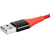 Monoprice Nylon Braided USB C to USB A 2.0 Cable - 6 Feet - Red | Type C, Durable, Fast Charge for Samsung Galaxy S10/ Note 8, LG V20 and - AtlasFlex - 4 of 4