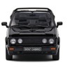 1992 Volkswagen Golf 1 Cabriolet Sportline Black 1/43 Diecast Model Car by Solido - 4 of 4