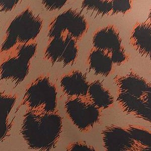 Brown Leopard Print